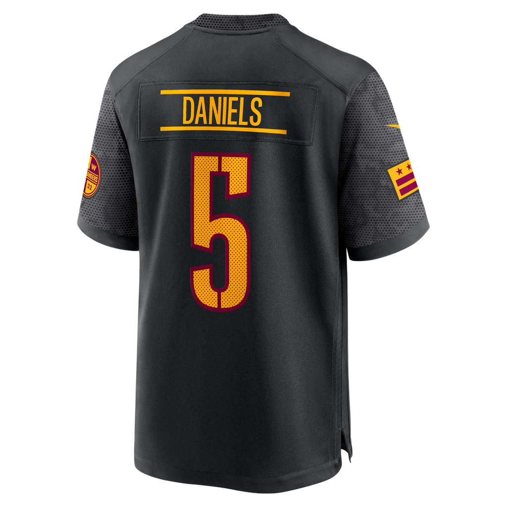 Washington Commanders Jayden Daniels Nike White Player Game Jersey