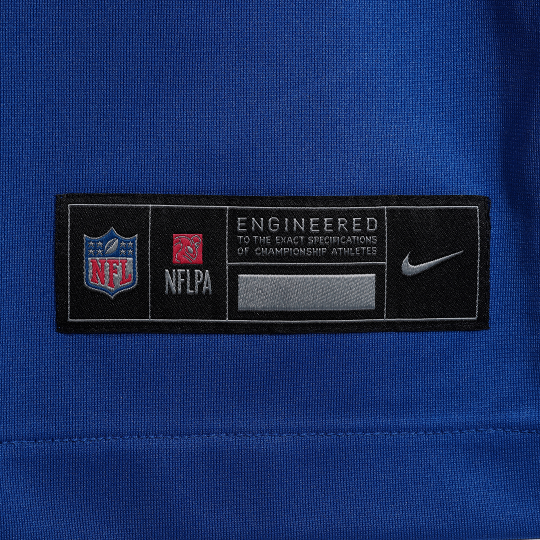 New York Giants Francis Mauigoa Nike Royal Team Game Jersey