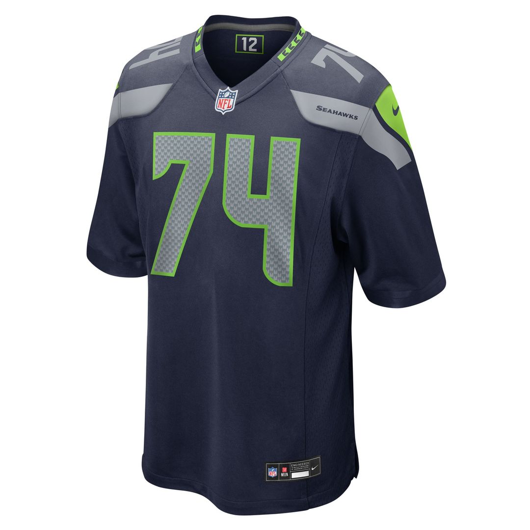 Seattle Seahawks Josh Jones Nike College Navy Team Game Jersey