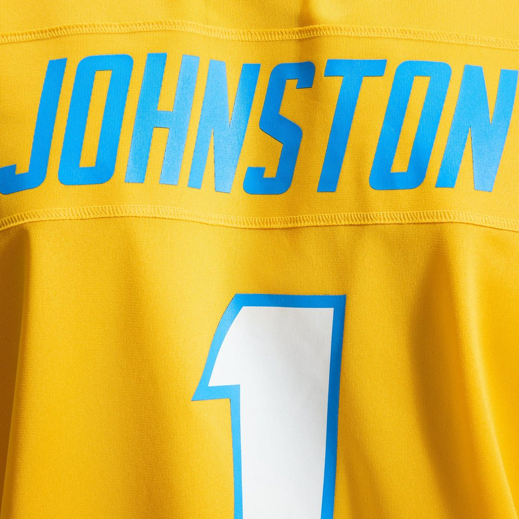 Los Angeles Chargers Quentin Johnston Nike Powder Blue Game Player Jersey