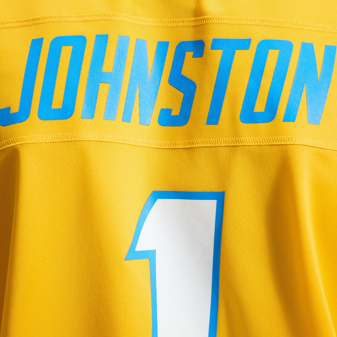 Los Angeles Chargers Quentin Johnston Nike Powder Blue Game Player Jersey