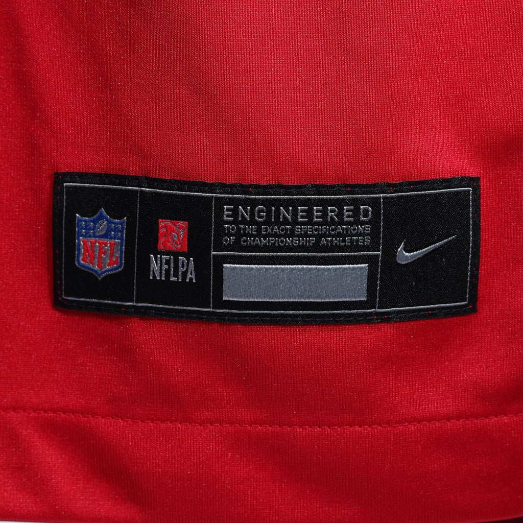San Francisco 49ers Nike Scarlet 80th Anniversary Alternate Custom Game Jersey