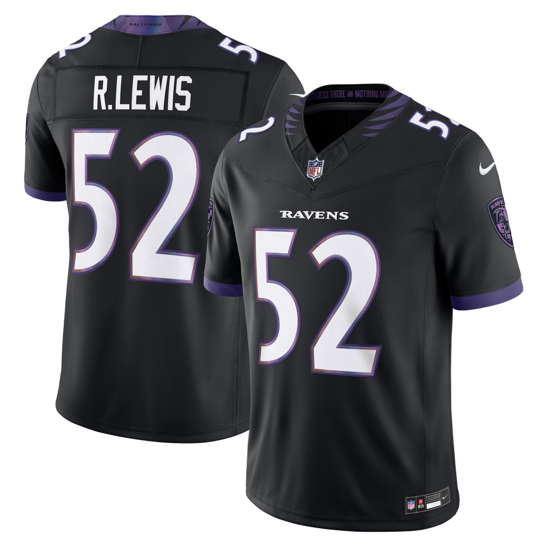 Baltimore Ravens Ray Lewis Nike Purple Vapor F.U.S.E. Stitched Retired Limited Jersey