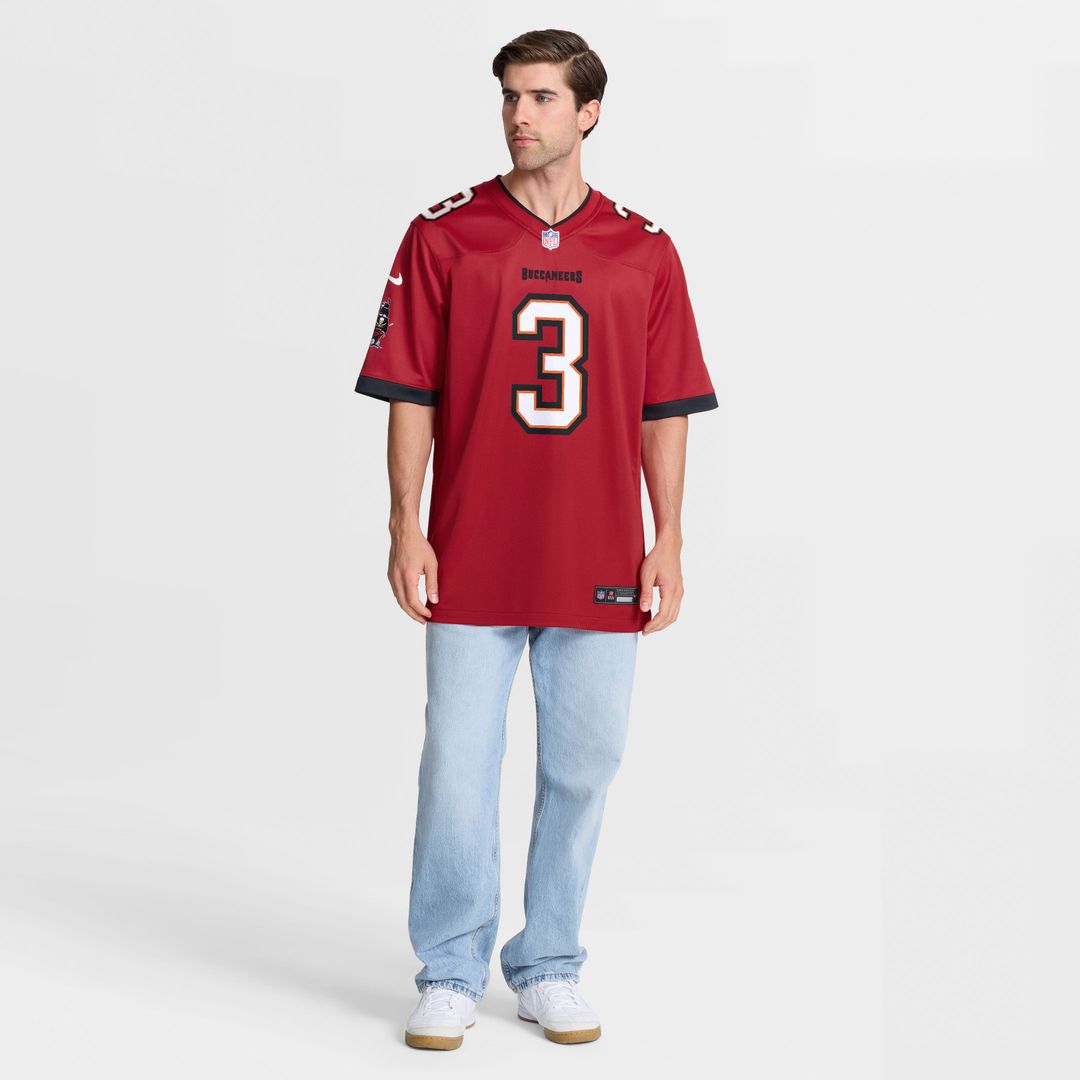 Tampa Bay Buccaneers Rueben Bain Jr. Nike Red Team Game Jersey