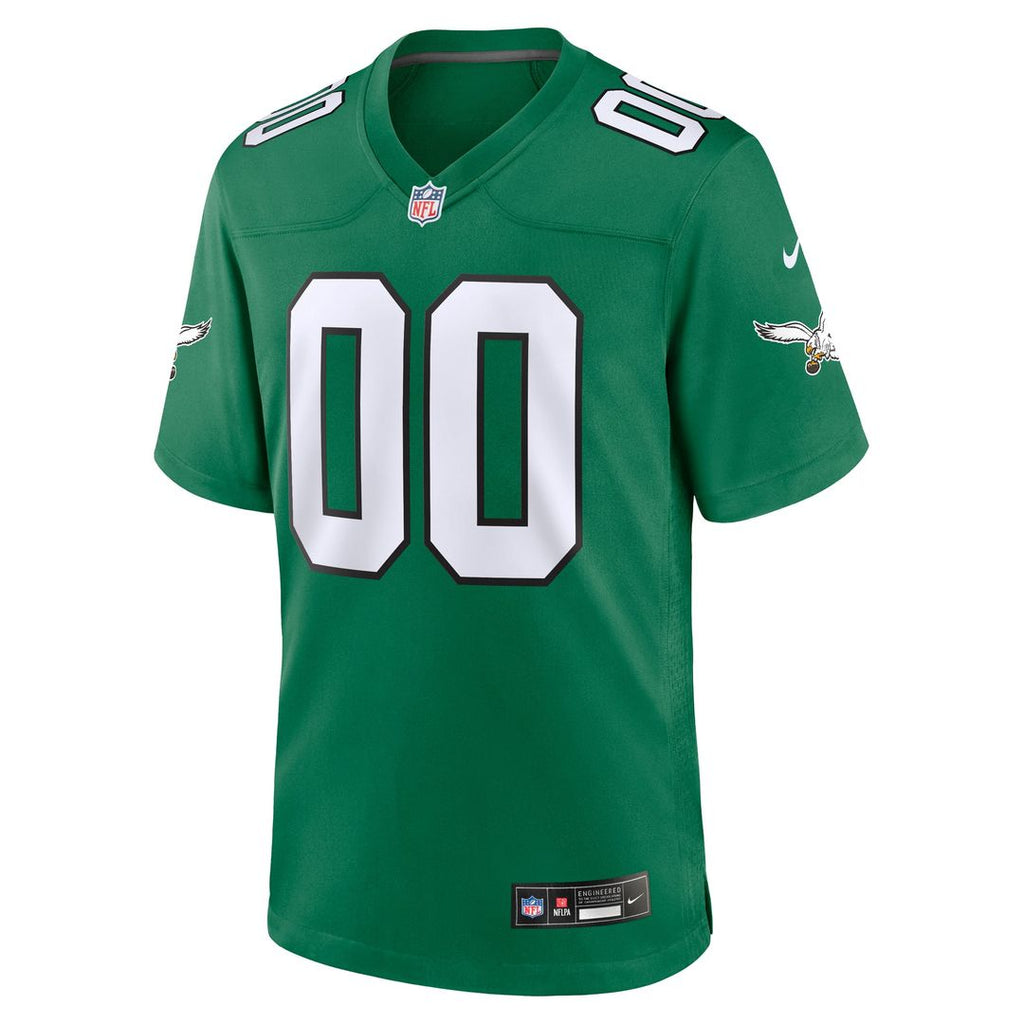 Philadelphia Eagles Nike White White Custom Game Jersey