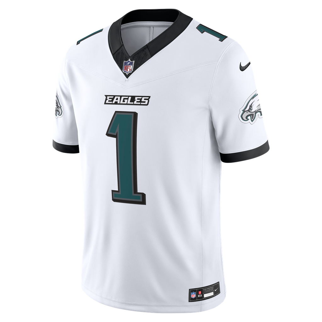 Philadelphia Eagles Jalen Hurts Nike Black Alternate Vapor F.U.S.E. Stitched Limited Jersey