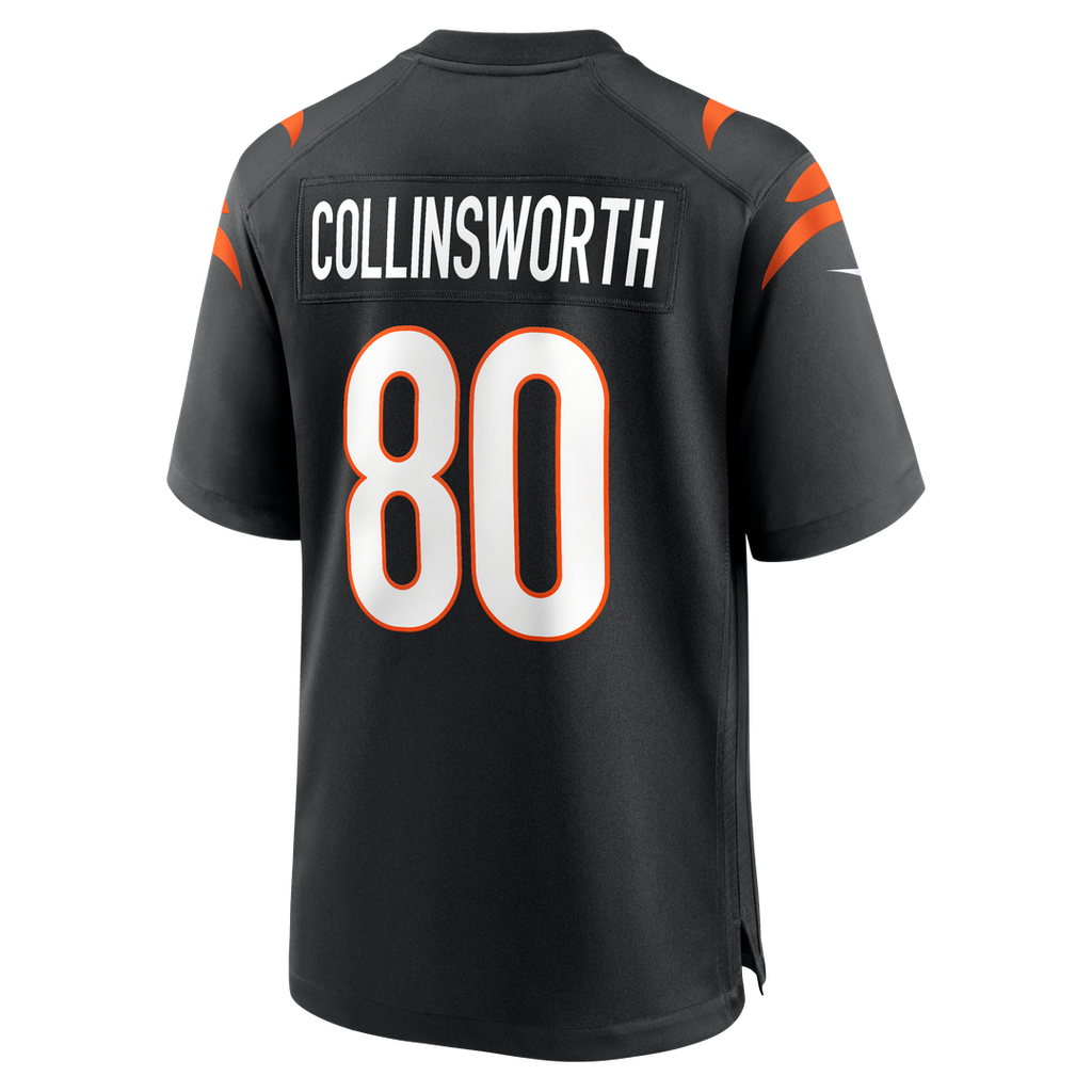 Cincinnati Bengals Cris Collinsworth Nike Black Team Retired Player Game Jersey
