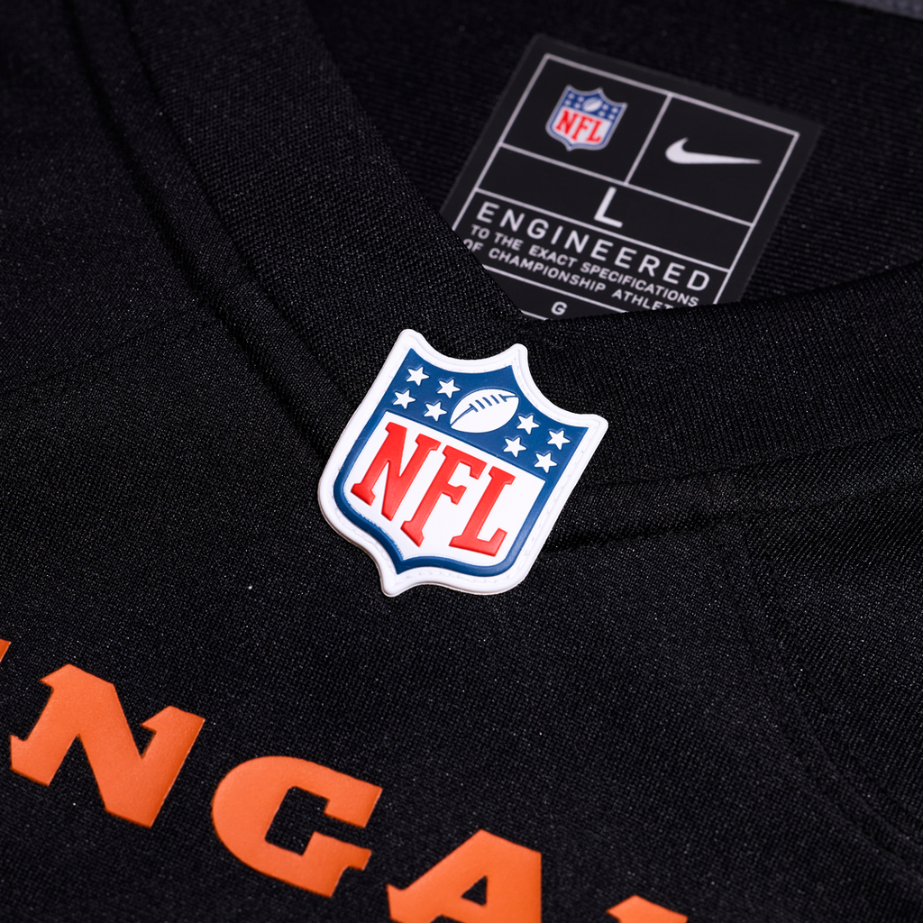 Cincinnati Bengals Boye Mafe Nike Black Team Game Jersey