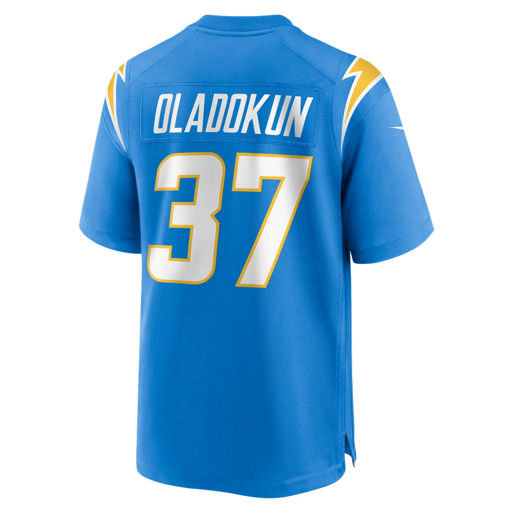 Los Angeles Chargers Jordan Oladokun Nike Powder Blue Team Game Jersey