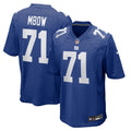 New York Giants Marcus Mbow Nike Royal Team Game Jersey