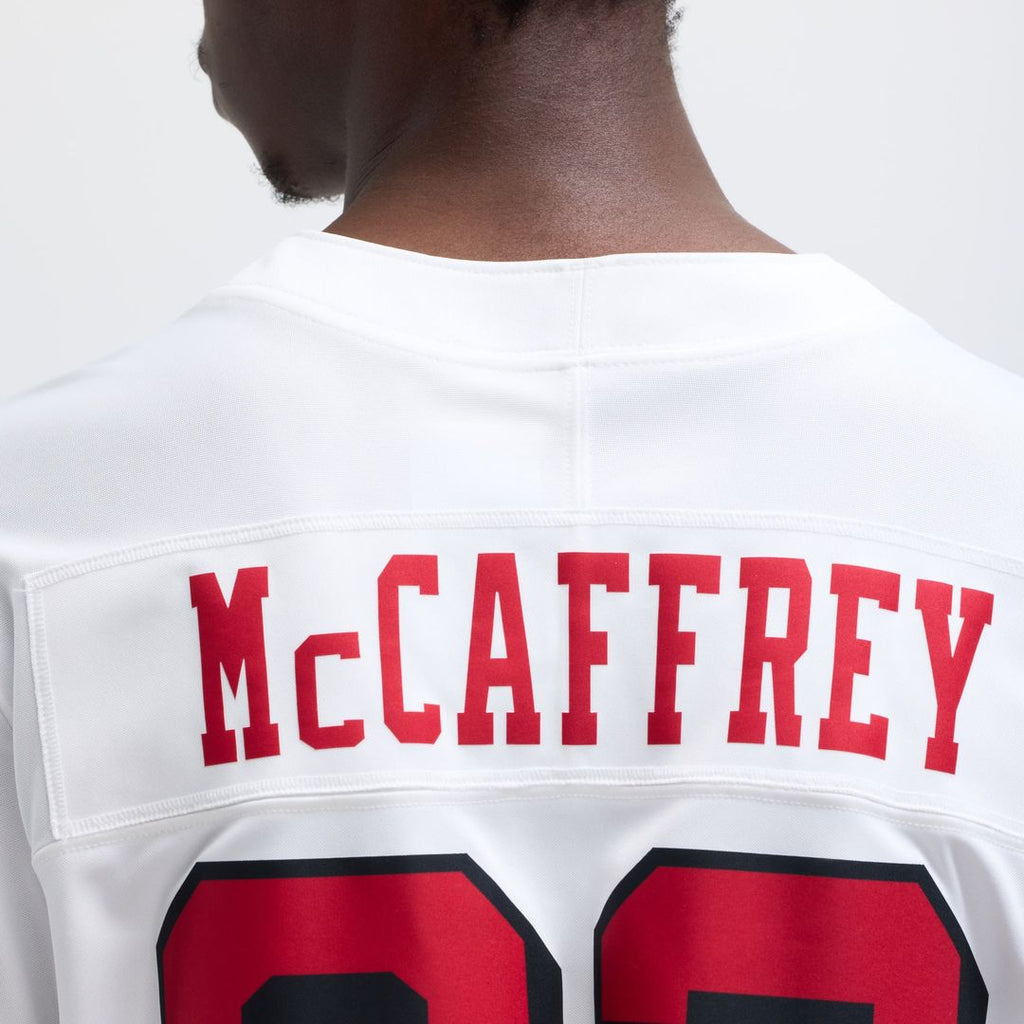 San Francisco 49ers Christian McCaffrey Nike Scarlet Vapor F.U.S.E. Limited Jersey