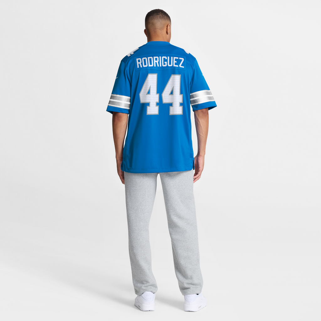 Detroit Lions Malcolm Rodriguez Nike Black 2nd Alternate Game Jersey
