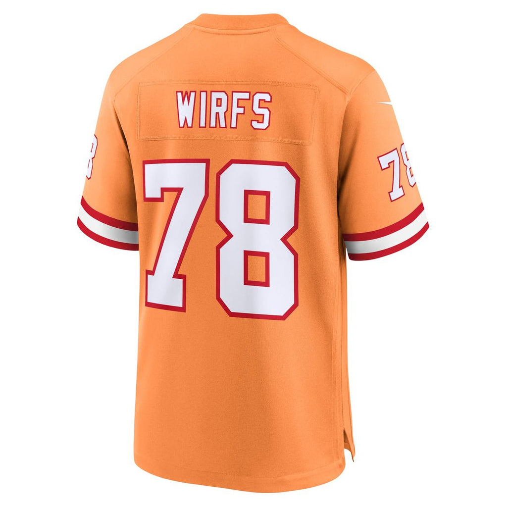 Tampa Bay Buccaneers Tristan Wirfs Nike Red Player Game Jersey
