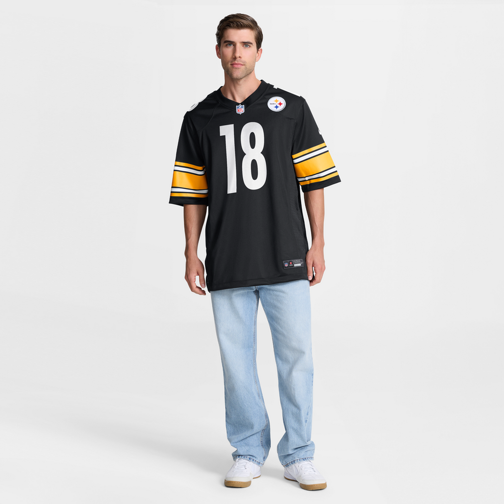 Pittsburgh Steelers Will Howard Nike Black Team Game Jersey