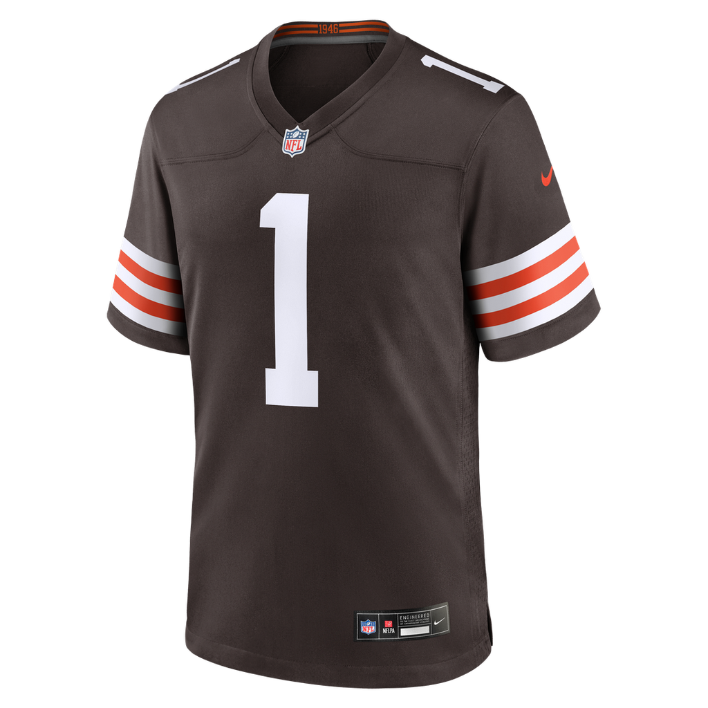 Cleveland Browns KC Concepcion Jr. Nike Brown Team Game Jersey