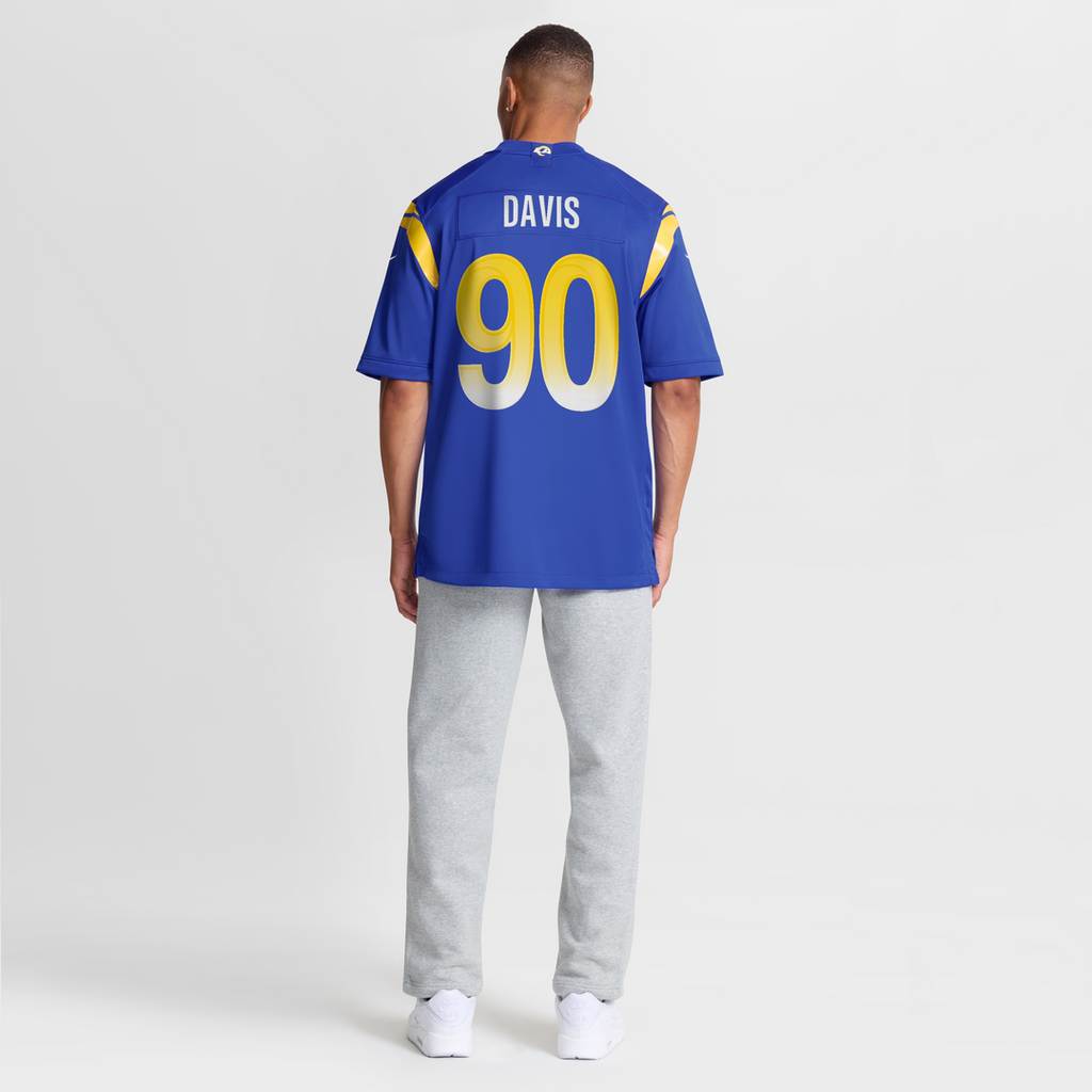 Los Angeles Rams Tyler Davis Nike Royal Team Game Jersey