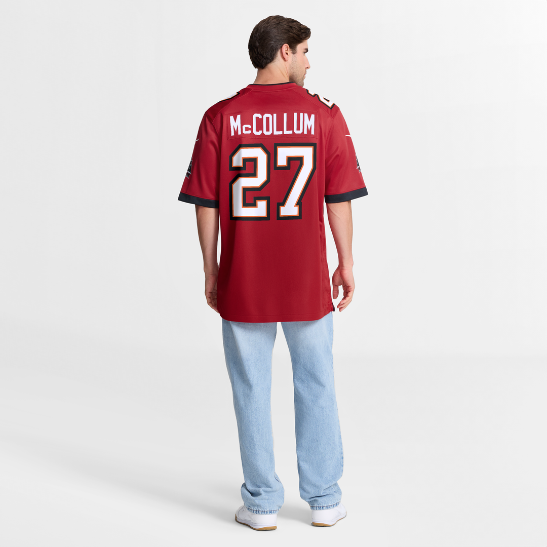 Tampa Bay Buccaneers Zyon McCollum Nike Red Game Player Jersey