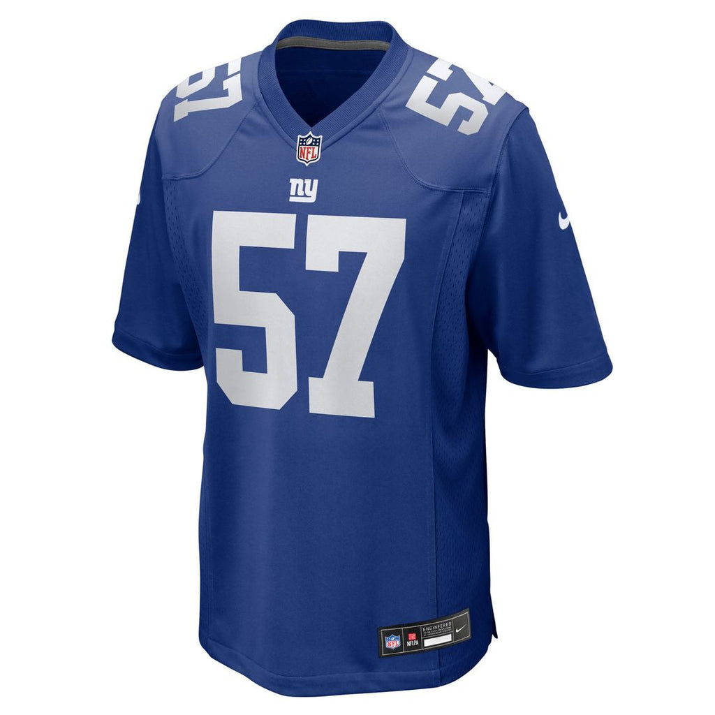 New York Giants Chauncey Golston Nike Royal Team Game Jersey
