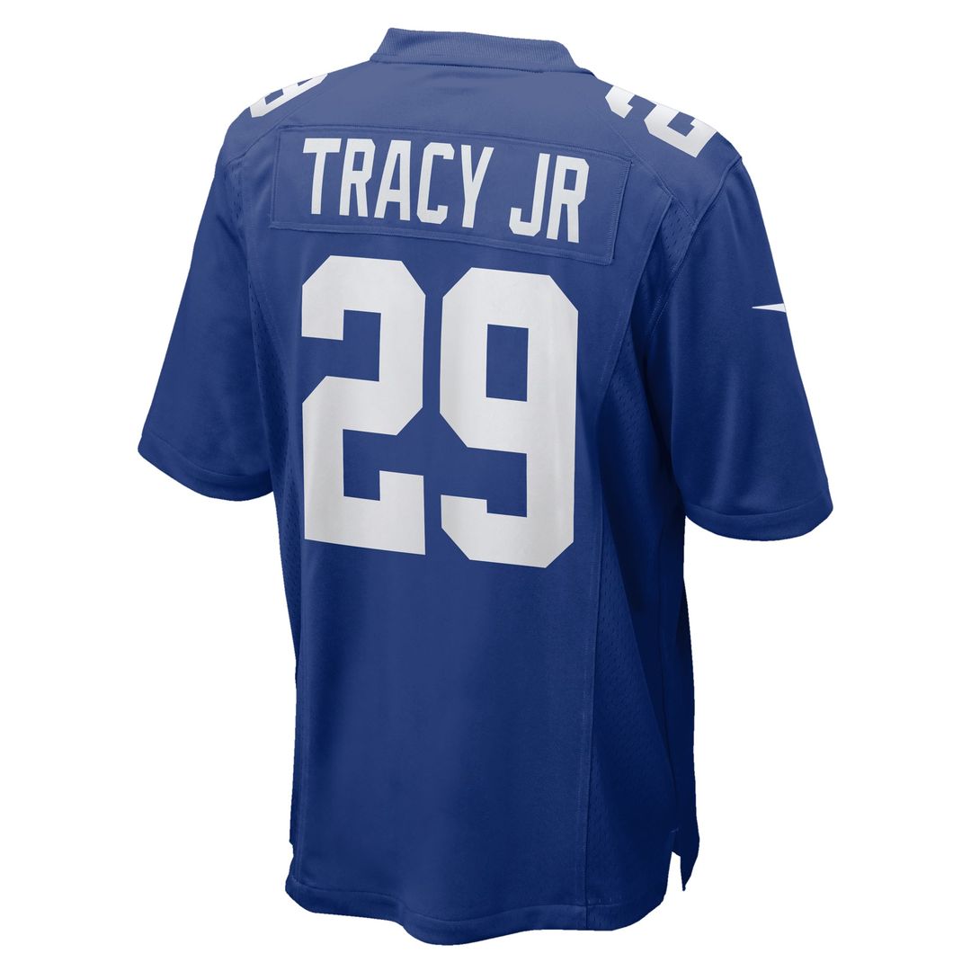 New York Giants Tyrone Tracy Jr. Nike Royal Team Game Jersey