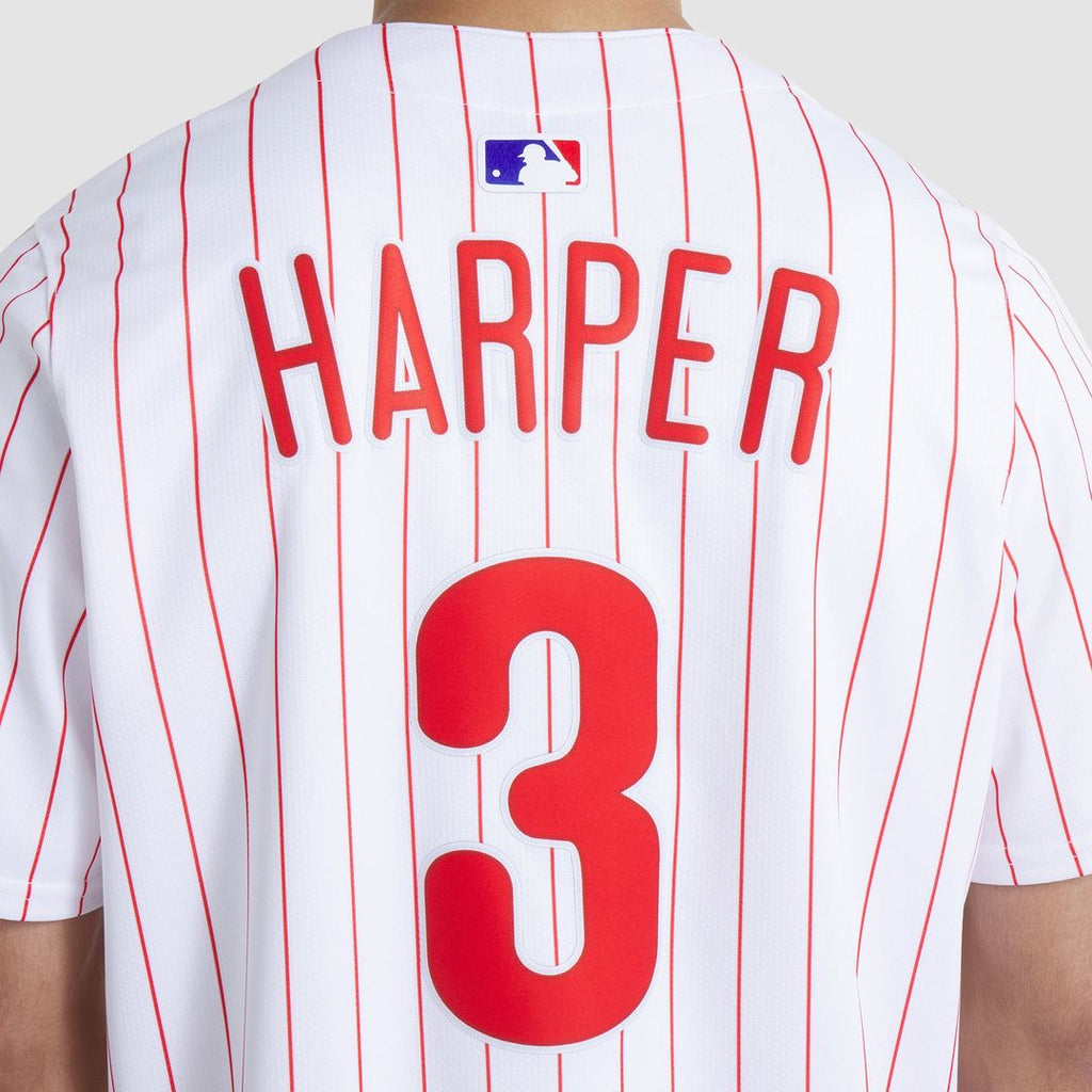 Philadelphia Phillies Bryce Harper Nike Gray Road Limited Player Jersey