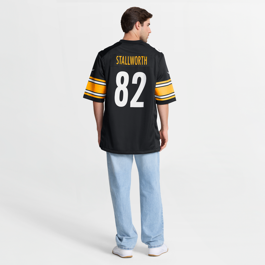 Pittsburgh Steelers John Stallworth Nike Black Retired Player Jersey