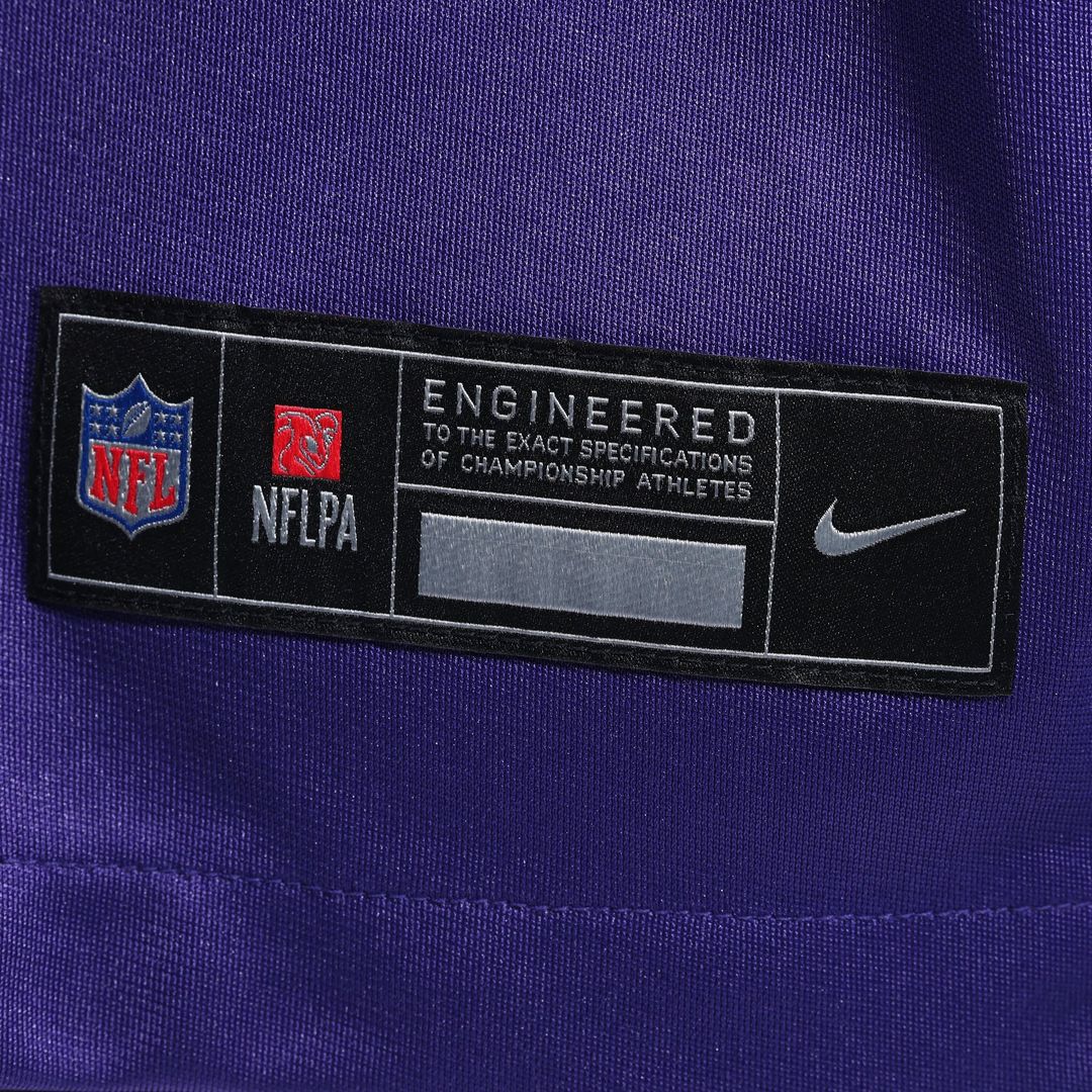 Minnesota Vikings Nike White Alternate Custom Game Jersey