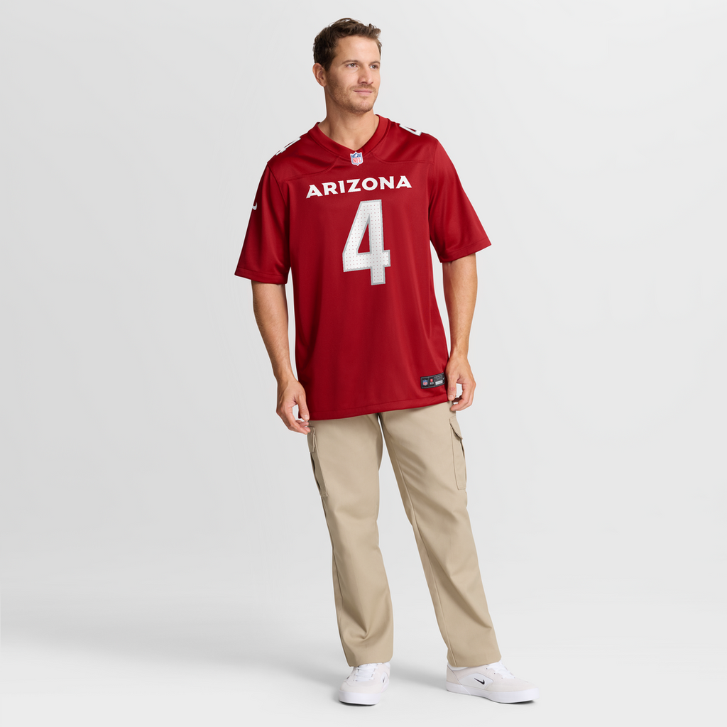 Arizona Cardinals Jeremiyah Love Nike White Game Player Jersey