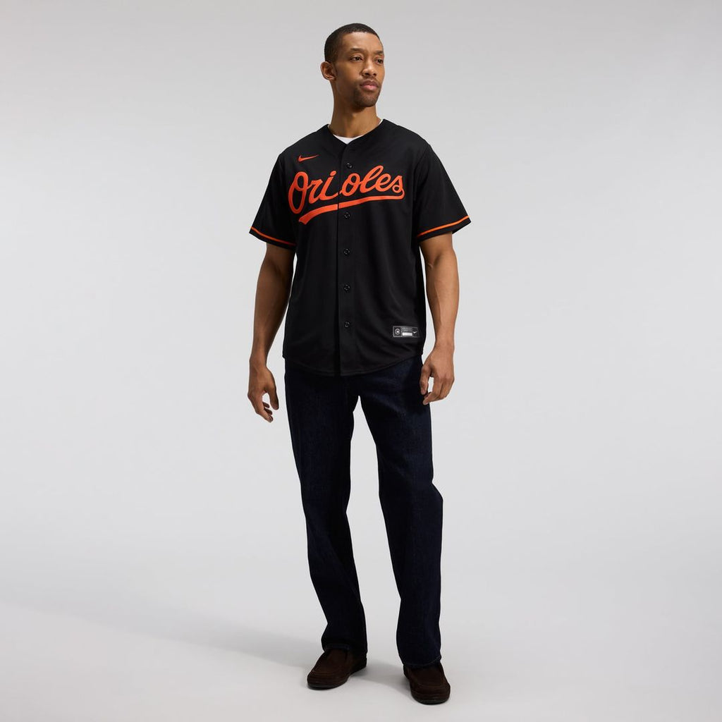 Baltimore Orioles Nike White Home Replica Team Jersey