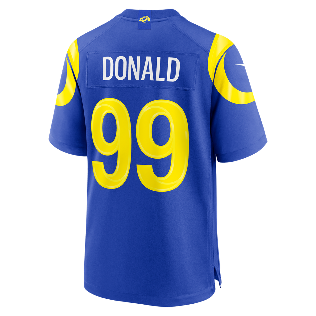 Los Angeles Rams Aaron Donald Nike White Game Jersey