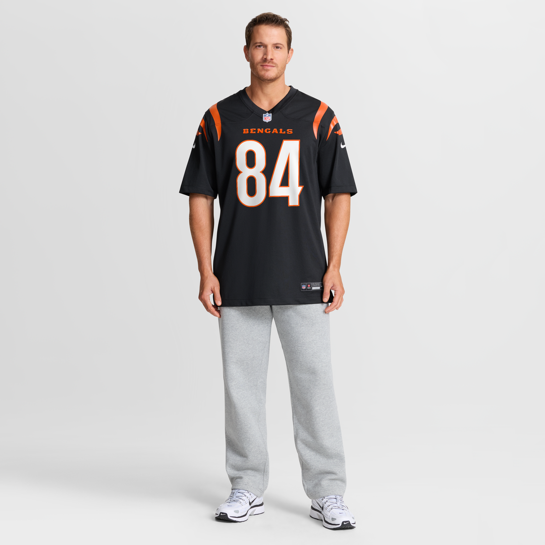 Cincinnati Bengals T. J. Houshmandzadeh Nike Black Team Retired Player Game Jersey