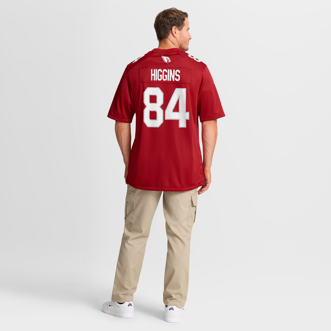 Arizona Cardinals Elijah Higgins Nike Cardinal Team Game Jersey
