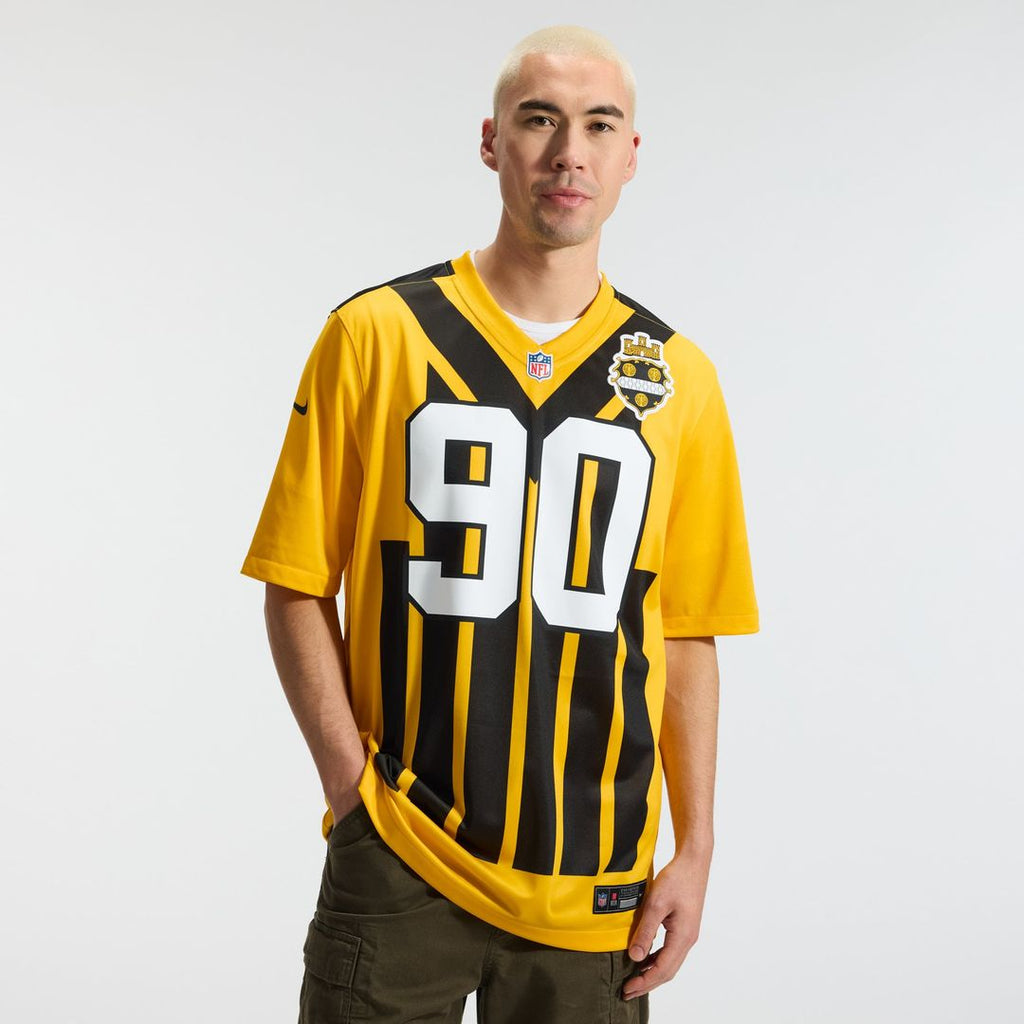 Pittsburgh Steelers T.J. Watt Nike Black Game Jersey