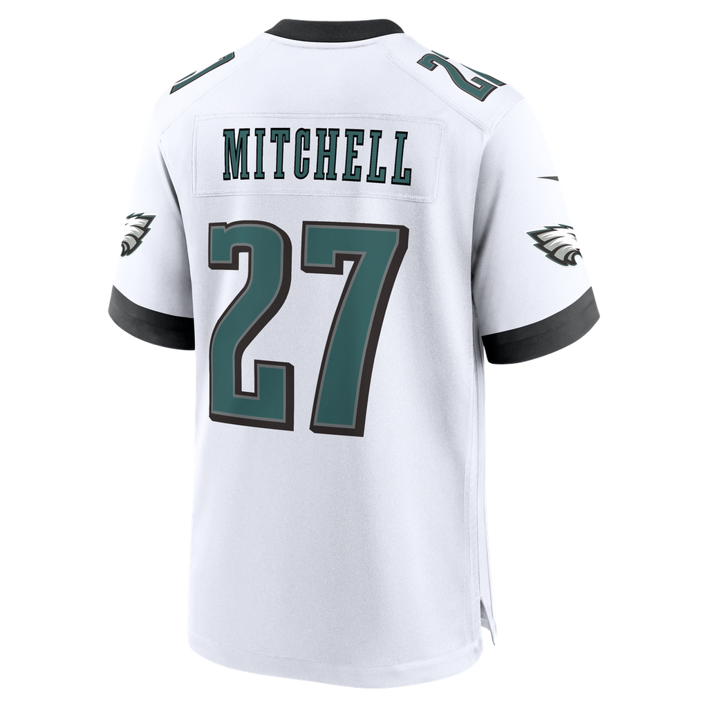 Philadelphia Eagles Quinyon Mitchell Nike Midnight Green Team Game Jersey