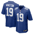 New York Giants Jameis Winston Nike Royal Team Game Jersey