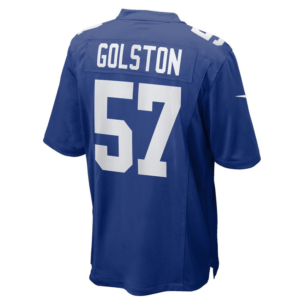 New York Giants Chauncey Golston Nike Royal Team Game Jersey