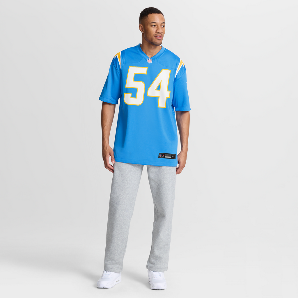 Los Angeles Chargers Kyle Kennard Nike Powder Blue Team Game Jersey