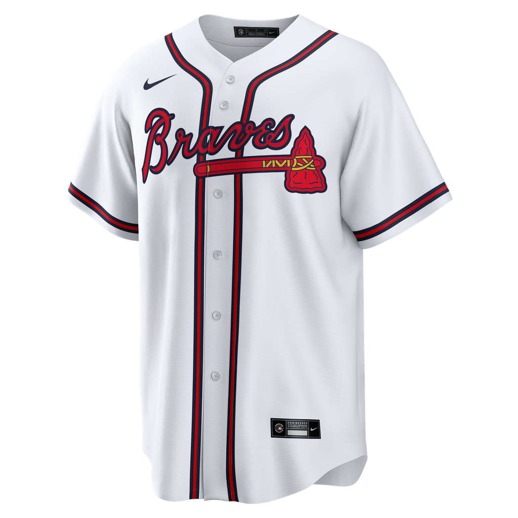 Atlanta Braves John Smoltz Nike White Home Retired Player Replica Jersey