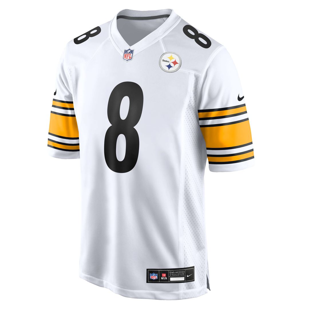 Pittsburgh Steelers Aaron Rodgers Nike Black Game Jersey