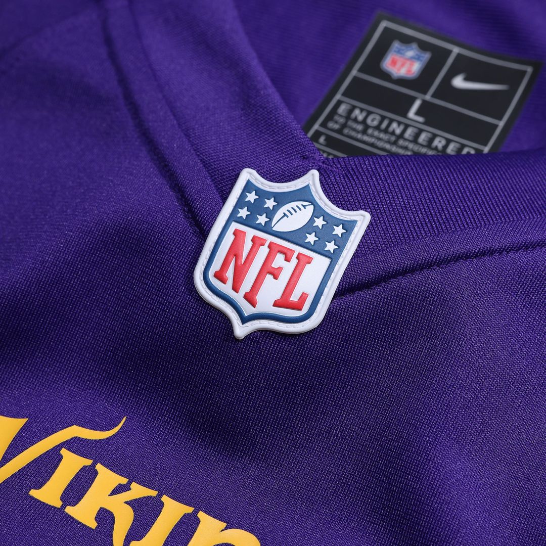 Minnesota Vikings Andrew Van Ginkel Nike White Alternate Game Jersey