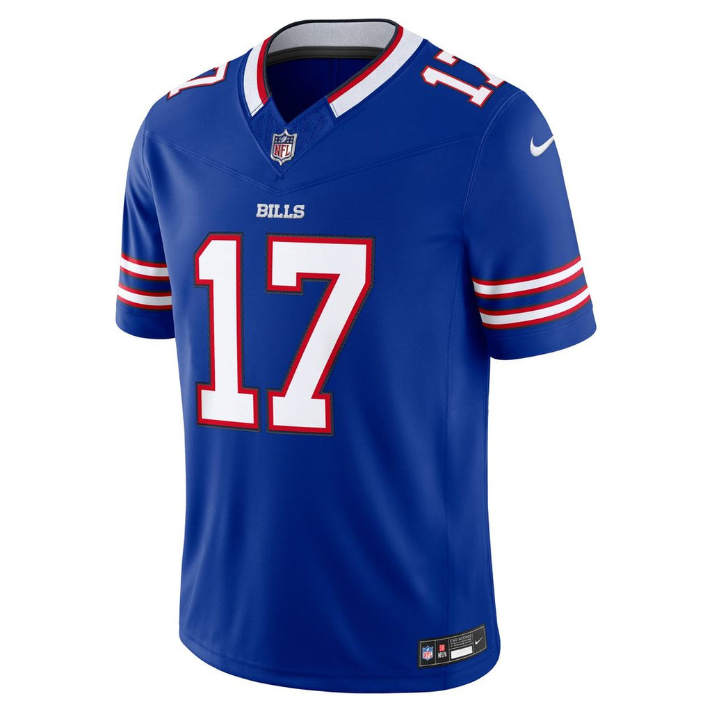Buffalo Bills Josh Allen Nike Red Alternate Vapor F.U.S.E. Stitched Limited Jersey