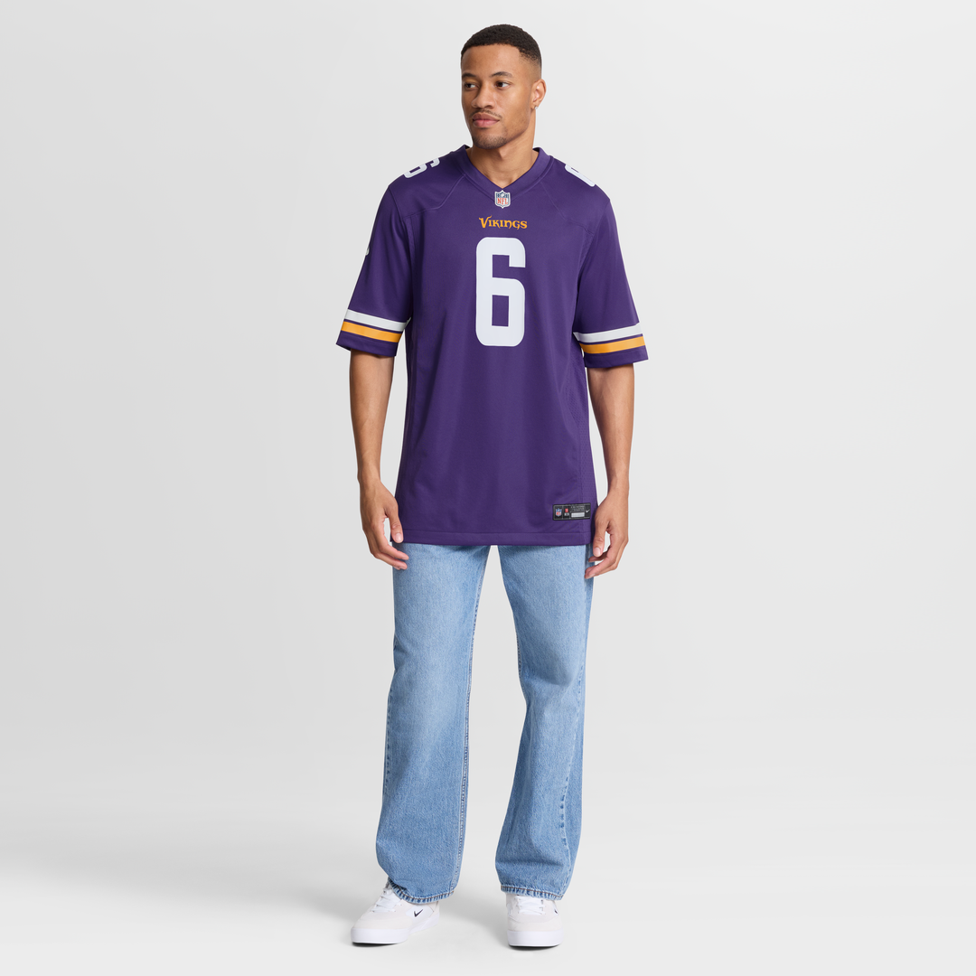Minnesota Vikings Dwight McGlothern Nike Purple Team Game Jersey