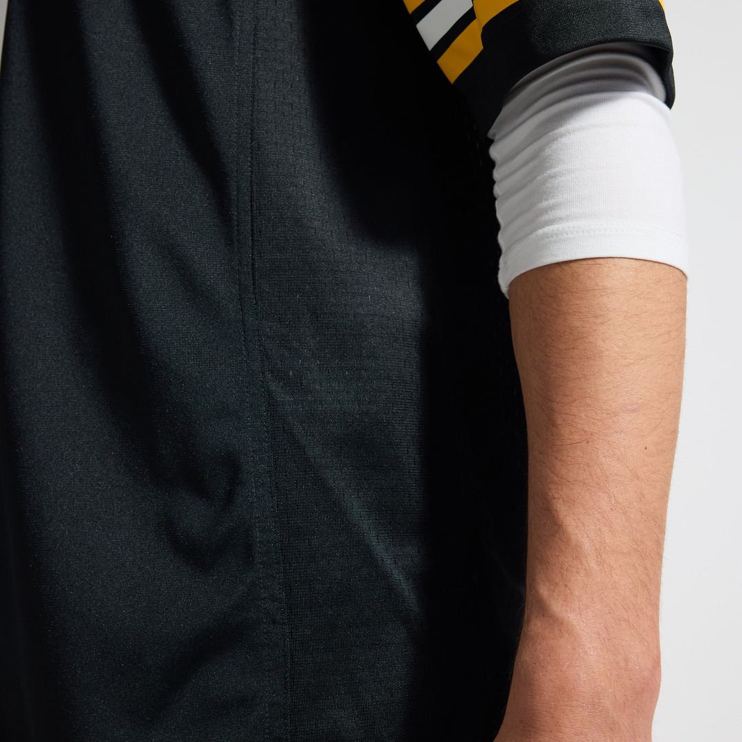 Pittsburgh Steelers Aaron Rodgers Nike Gold Alternate 1933 Throwback Game Jersey