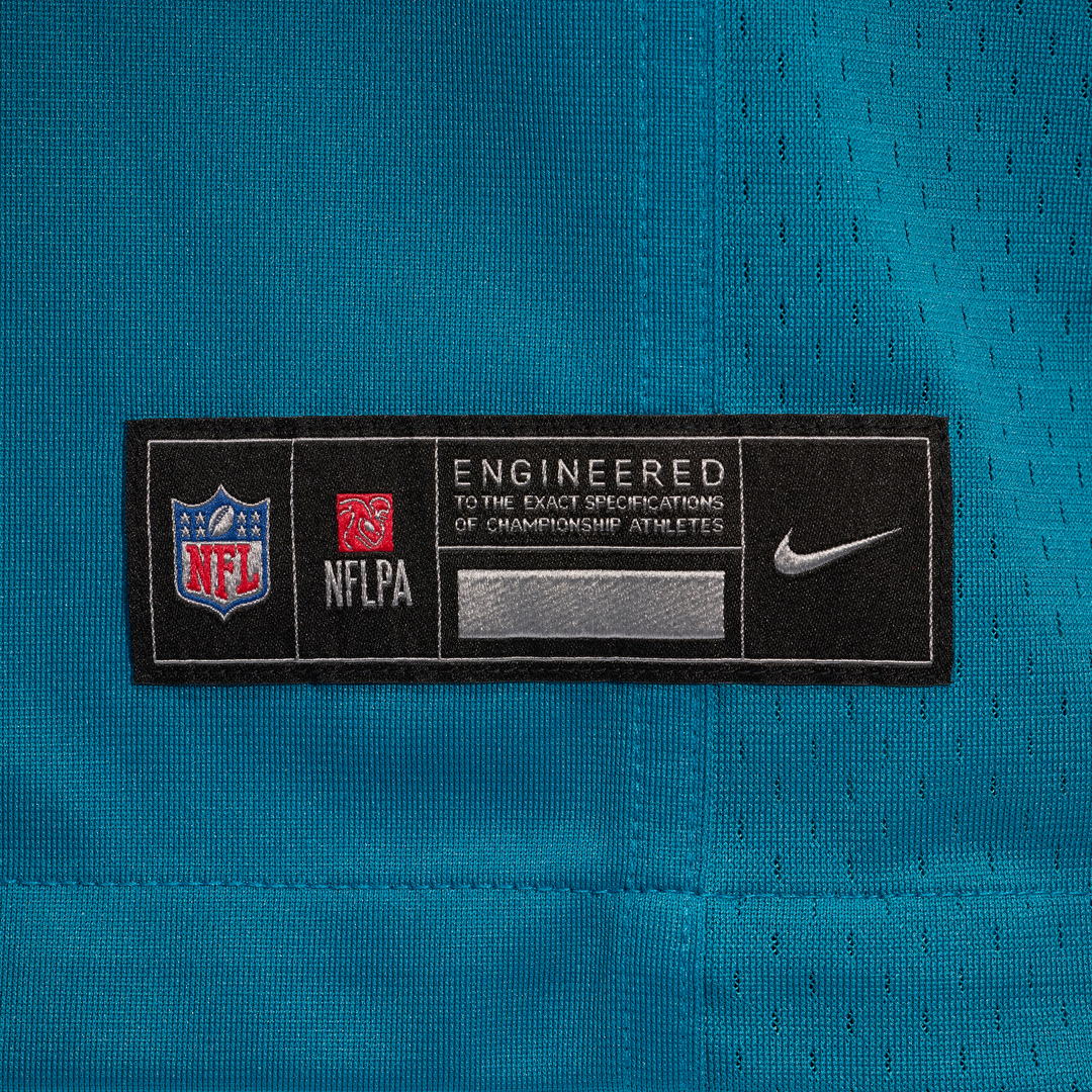 Jacksonville Jaguars Brenton Strange Nike Teal Team Game Jersey