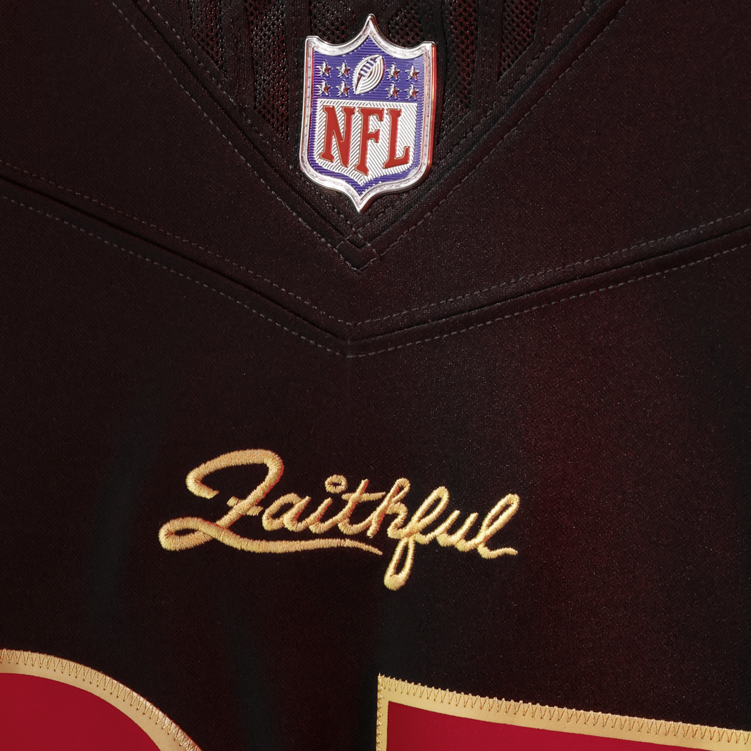 San Francisco 49ers Nick Bosa Nike Black Rivalries Collection Stitched Limited Jersey