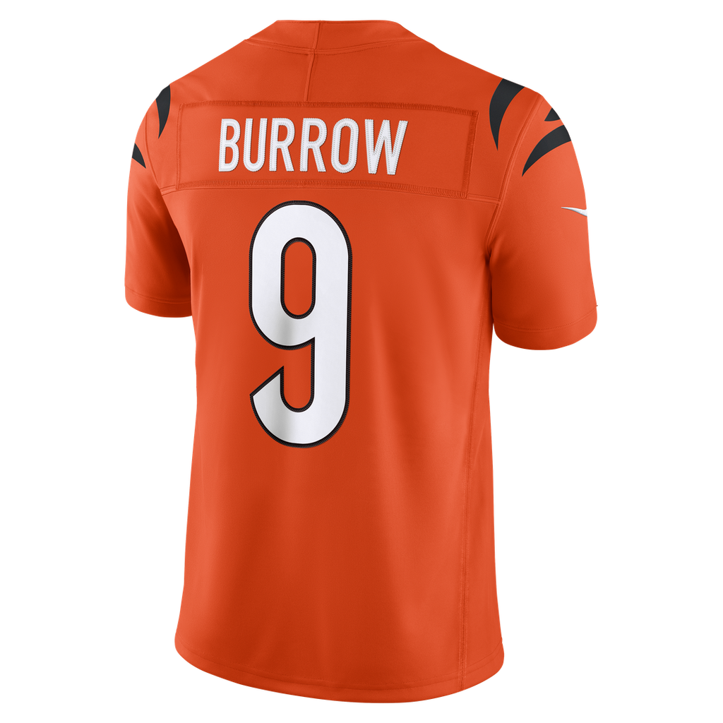 Cincinnati Bengals Joe Burrow Nike White Vapor F.U.S.E. Stitched Limited Jersey