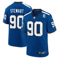 Indianapolis Colts Grover Stewart Nike Blue Alternate Game Jersey