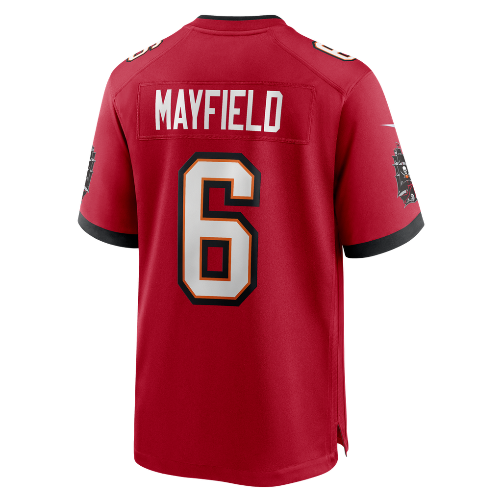 Tampa Bay Buccaneers Baker Mayfield Nike Orange Throwback Game Jersey
