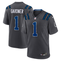 Indianapolis Colts Ahmad Sauce Gardner Nike Anthracite 2026 Rivalries Collection Game Jersey