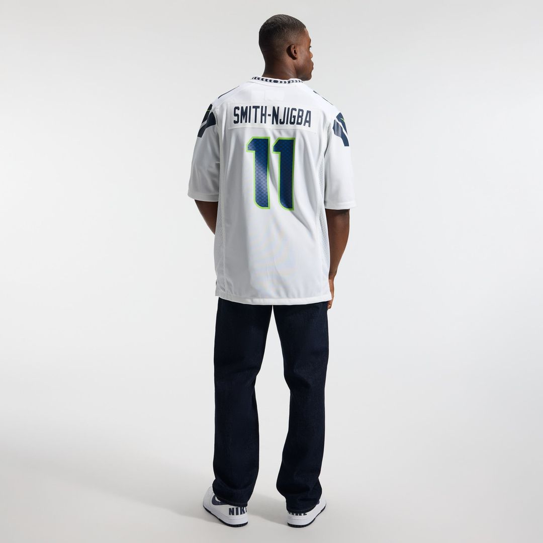 Seattle Seahawks Jaxon Smith-Njigba Nike Royal Throwback Player Game Jersey