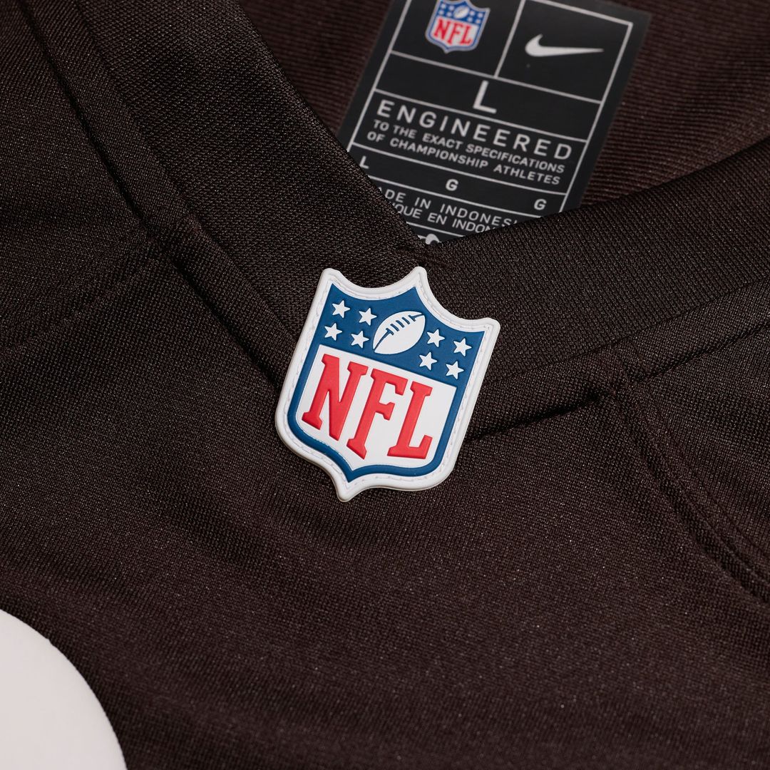 Cleveland Browns Isaiah McGuire Nike Brown Team Game Jersey